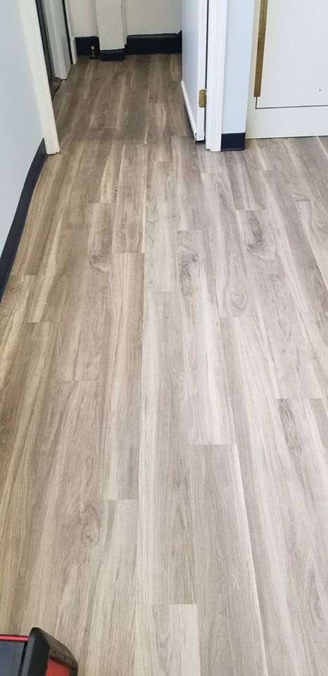 Vinyl Installation — White Vinyl Tile in Hamburg, NY