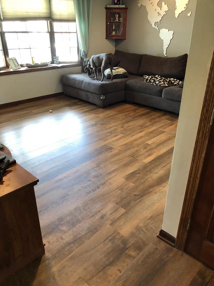 Flooring Installation — Modern interior in Hamburg, NY