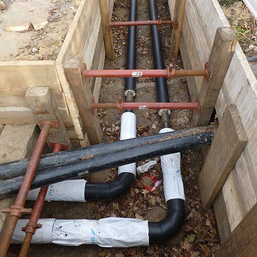 Geothermal heating and cooling systems Geothermal heating and cooling systems