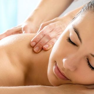 Massage Therapists — Woman Having Massage In Cotuit, MA Massage Therapists — Woman Having Massage In Cotuit, MA