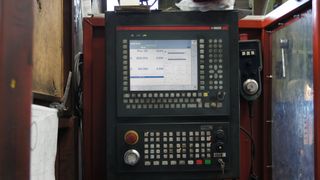 NUM CNC on Churchill 8' Vertical Borer