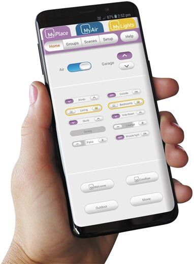 MyAir MyLights Phone App - Air Conditioning Toowoomba, QLD
