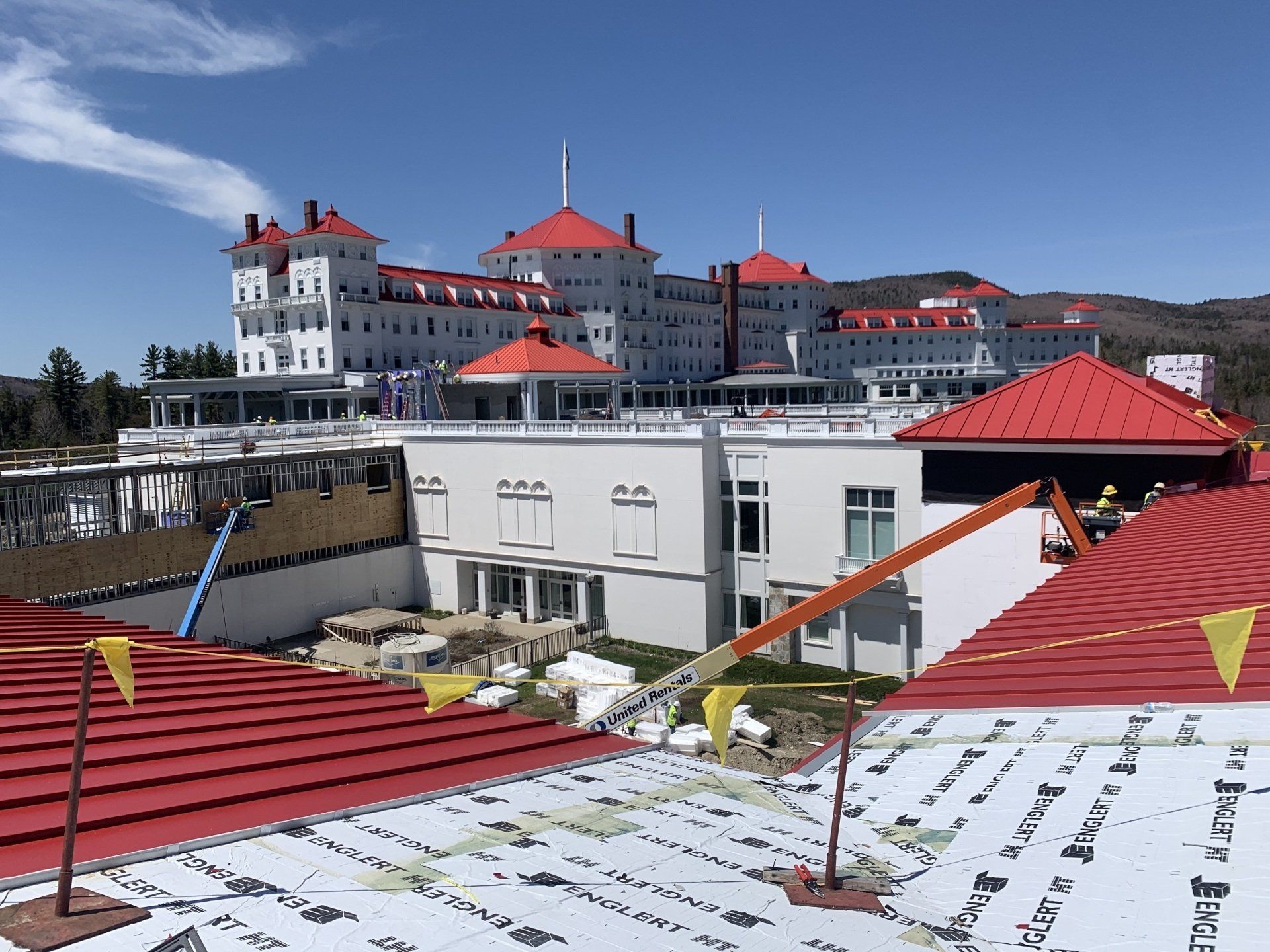 A new commercial standing seam roof