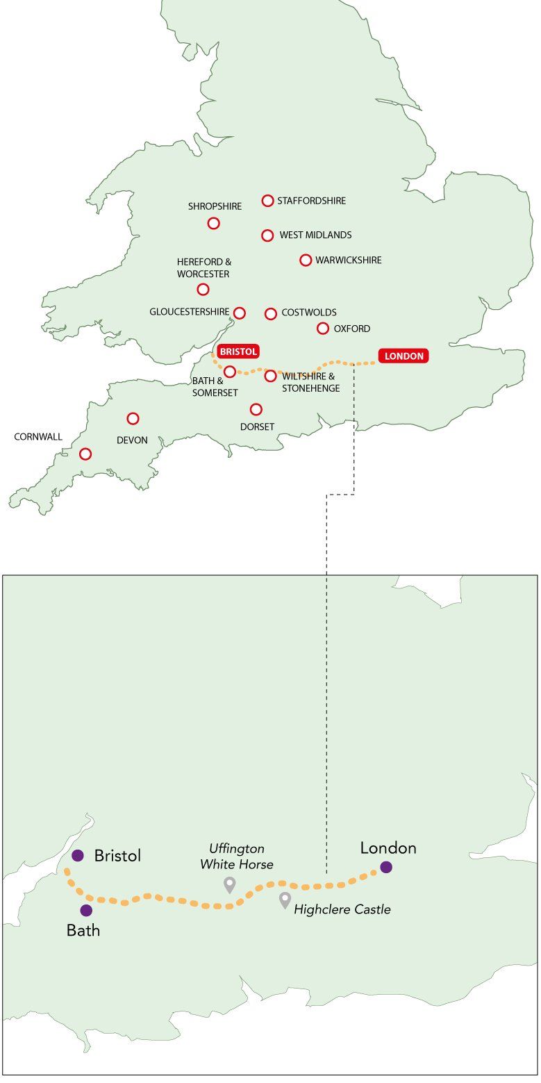 Britain's Best Heritage Tours along the Great West Way Britain's Best Heritage Tours along the Great West Way