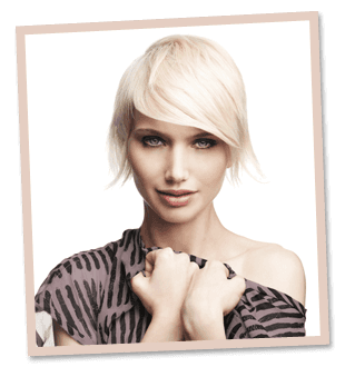 white hair