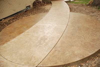 Circular Patio in Bold Design Circular Patio in Bold Design