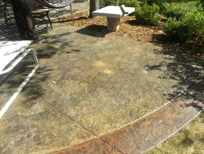 Concrete with Natural Stone Appearance Concrete with Natural Stone Appearance
