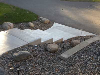Well-planned Walkways and Steps Well-planned Walkways and Steps