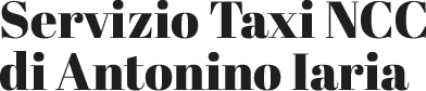 TAXI e AUTONOLEGGIO CON CONDUCENTE - LOGO