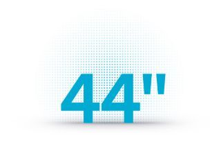 The number 44 is written in blue on a white background.  ioniq 5 