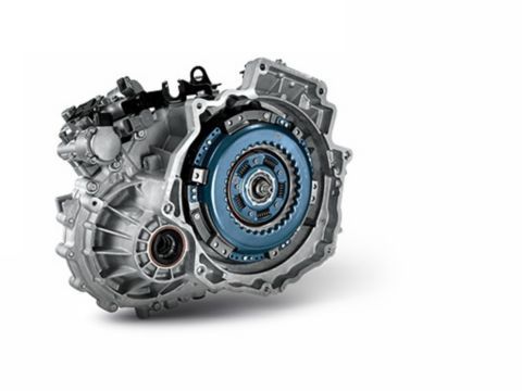 A close up of a gearbox on a white background. Kona Hibrid