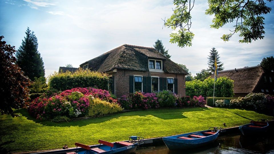 Tree Cutting Service — Detached House with Beauty Garden in Nashville, TN