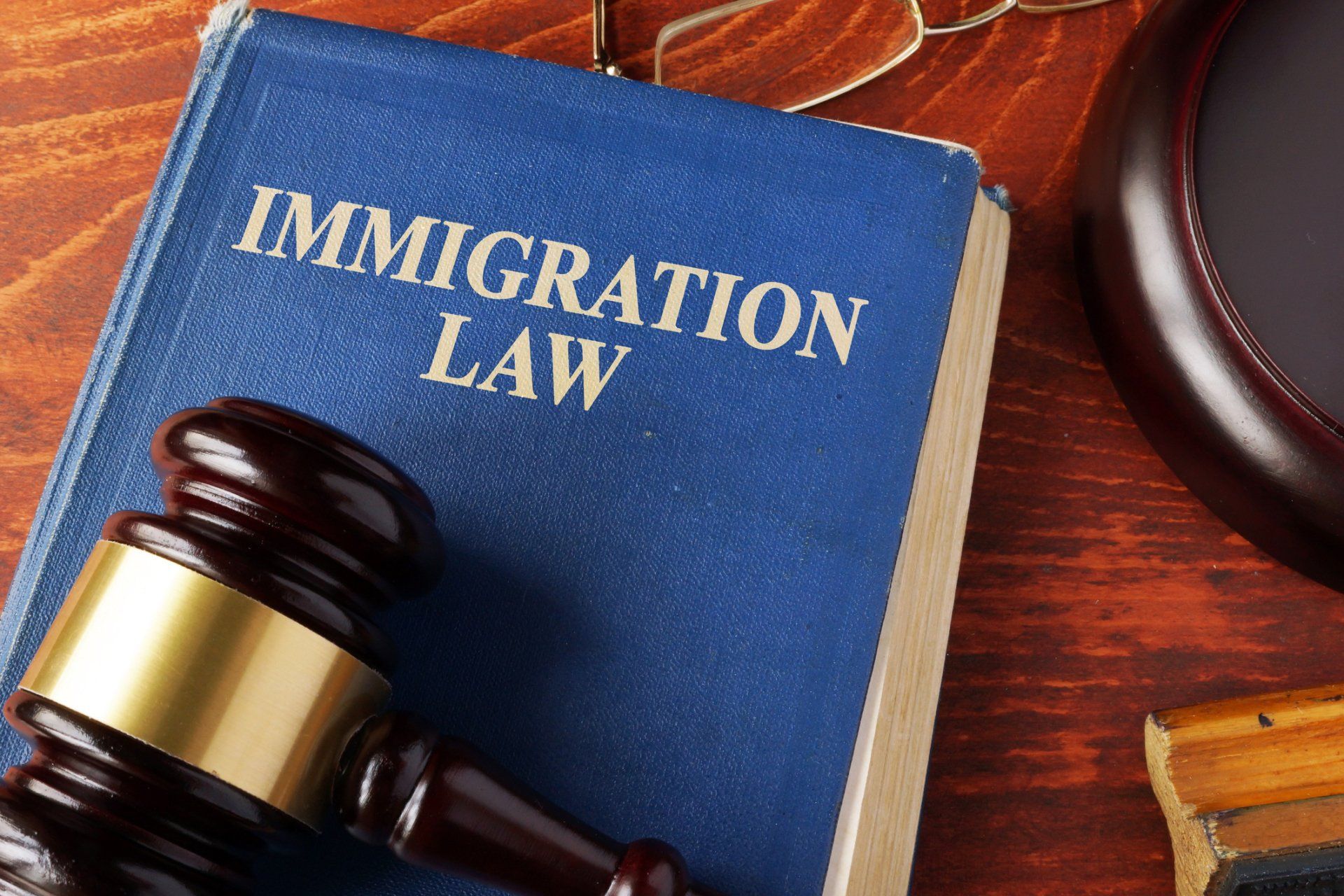 Immigration Book — Bellaire, TX — Garza & Associates An image of tools familiar to an immigration lawyer serving Houston, TX