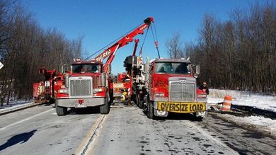 Big Red Truck Towing - Cranes in Syracuse, NY Big Red Truck Towing - Cranes in Syracuse, NY
