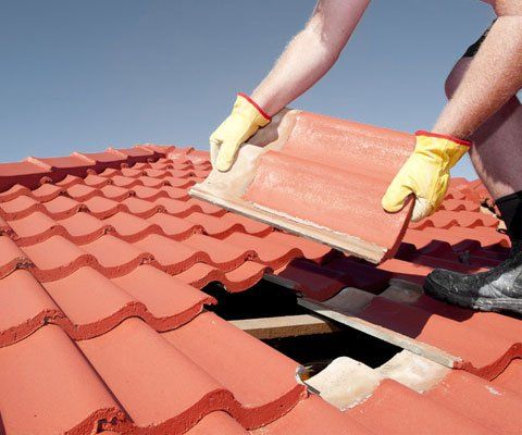 tile being replaced