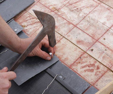 slate roof fitting