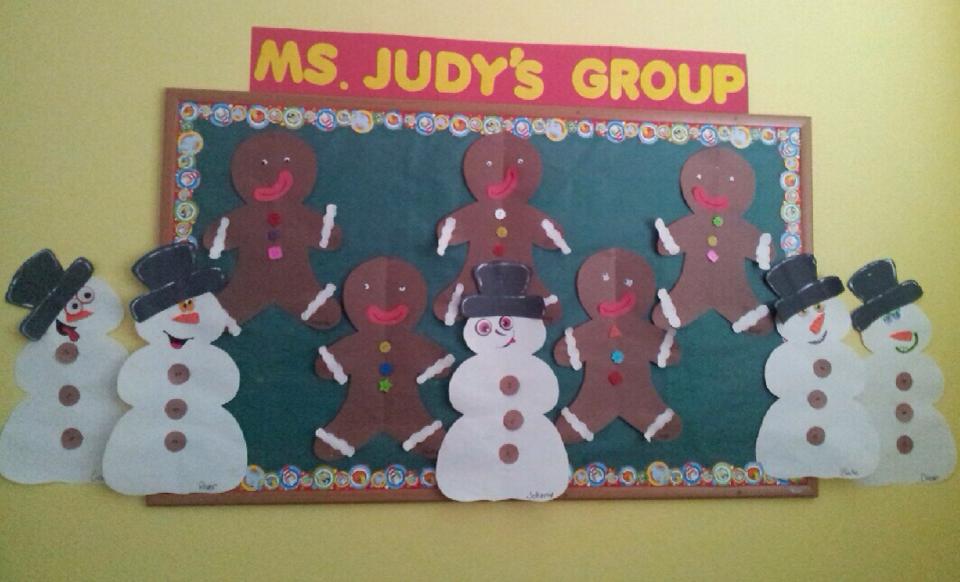 Snowman And Gingerbread Man Art — Redondo Beach, CA — Carden Dominion School