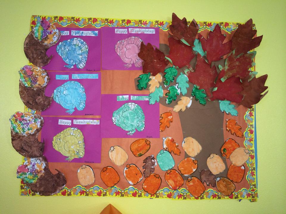 Thanksgiving Theme Arts — Redondo Beach, CA — Carden Dominion School