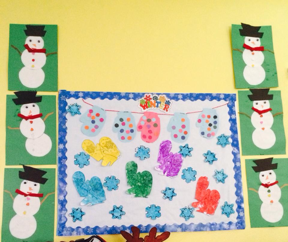 Christmas Theme Art — Redondo Beach, CA — Carden Dominion School