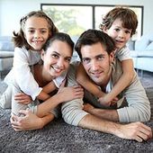 Happy Family — Gilbert, AZ — All State Carpet & Tile Care