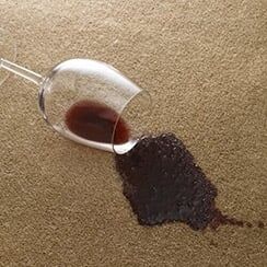 Spilled Wine on Carpet — Gilbert AZ — All State Carpet & Tile Care Spilled Wine on Carpet — Gilbert AZ — All State Carpet & Tile Care