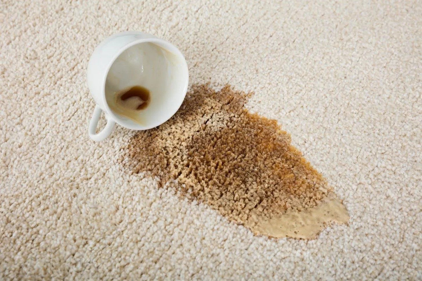 Coffee Spill On Carpet — Gilbert, AZ — All State Carpet & Tile Care Coffee Spill On Carpet — Gilbert, AZ — All State Carpet & Tile Care