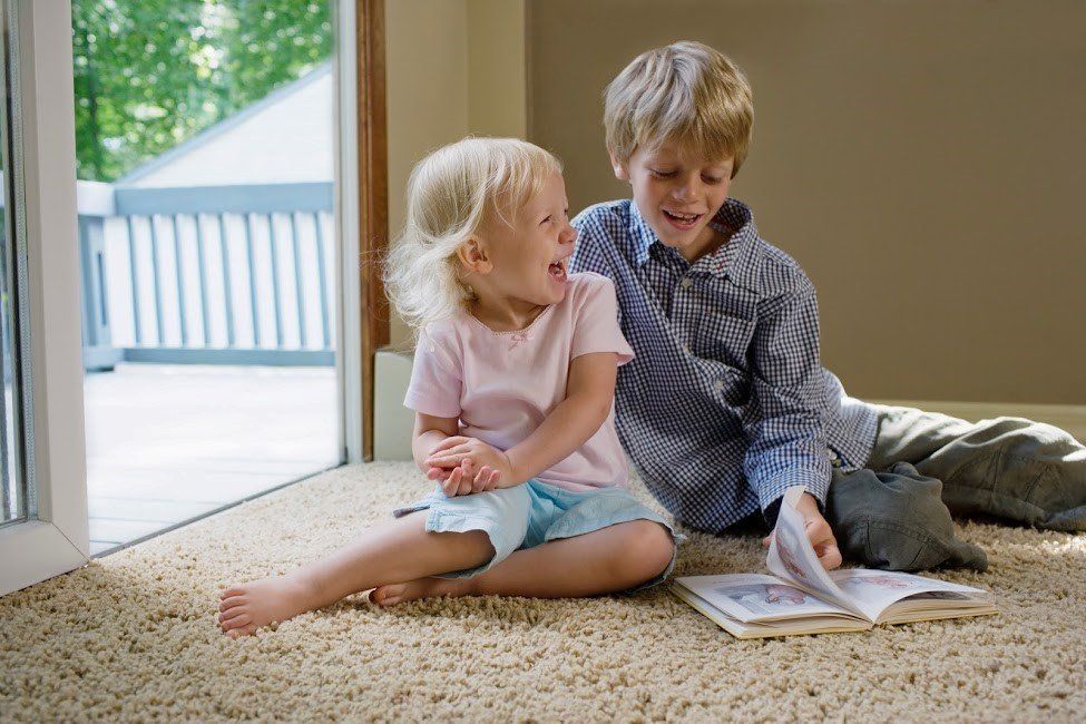 Kids Seating On The Carpet — Queen Creek, AZ — All State Carpet & Tile Care Kids Seating On The Carpet — Queen Creek, AZ — All State Carpet & Tile Care