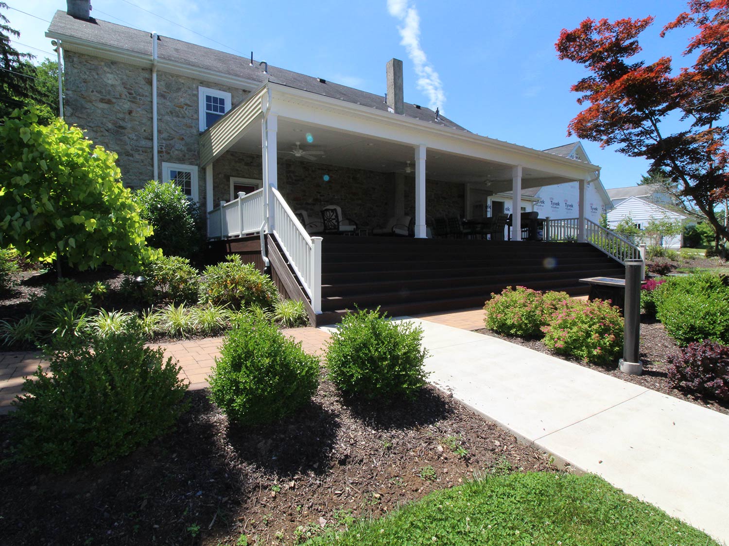 Nice Exterior with Pretty Lawn Plants — Lehigh Valley, PA — Valley Builders LLC