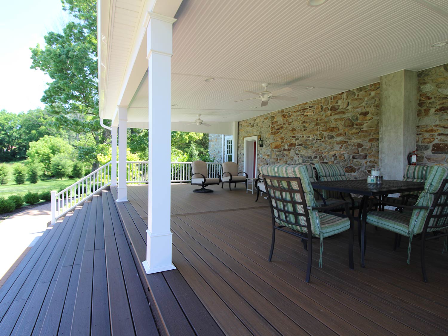Nice Deck  with Chairs — Lehigh Valley, PA — Valley Builders LLC