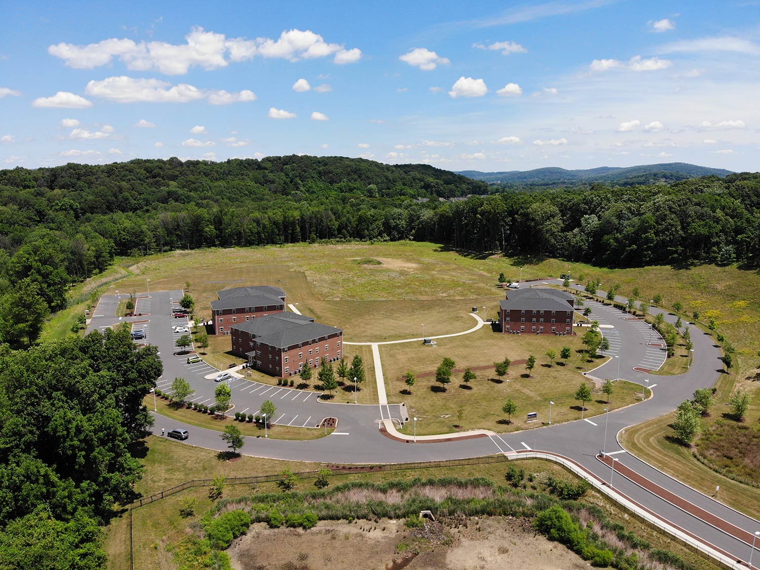 Aerial Shot of the wide Property — Lehigh Valley, PA — Valley Builders LLC