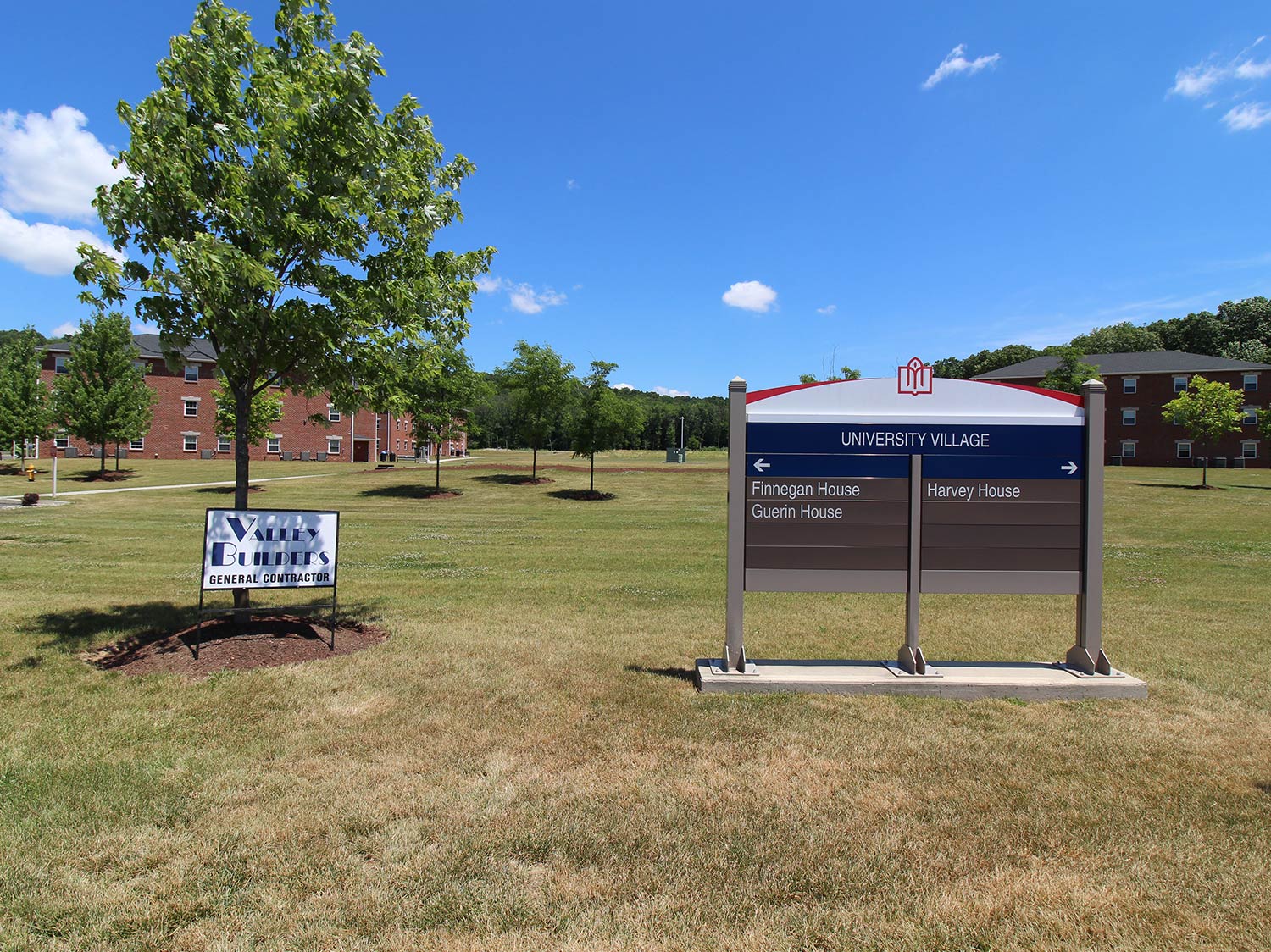 University Signage — Lehigh Valley, PA — Valley Builders LLC