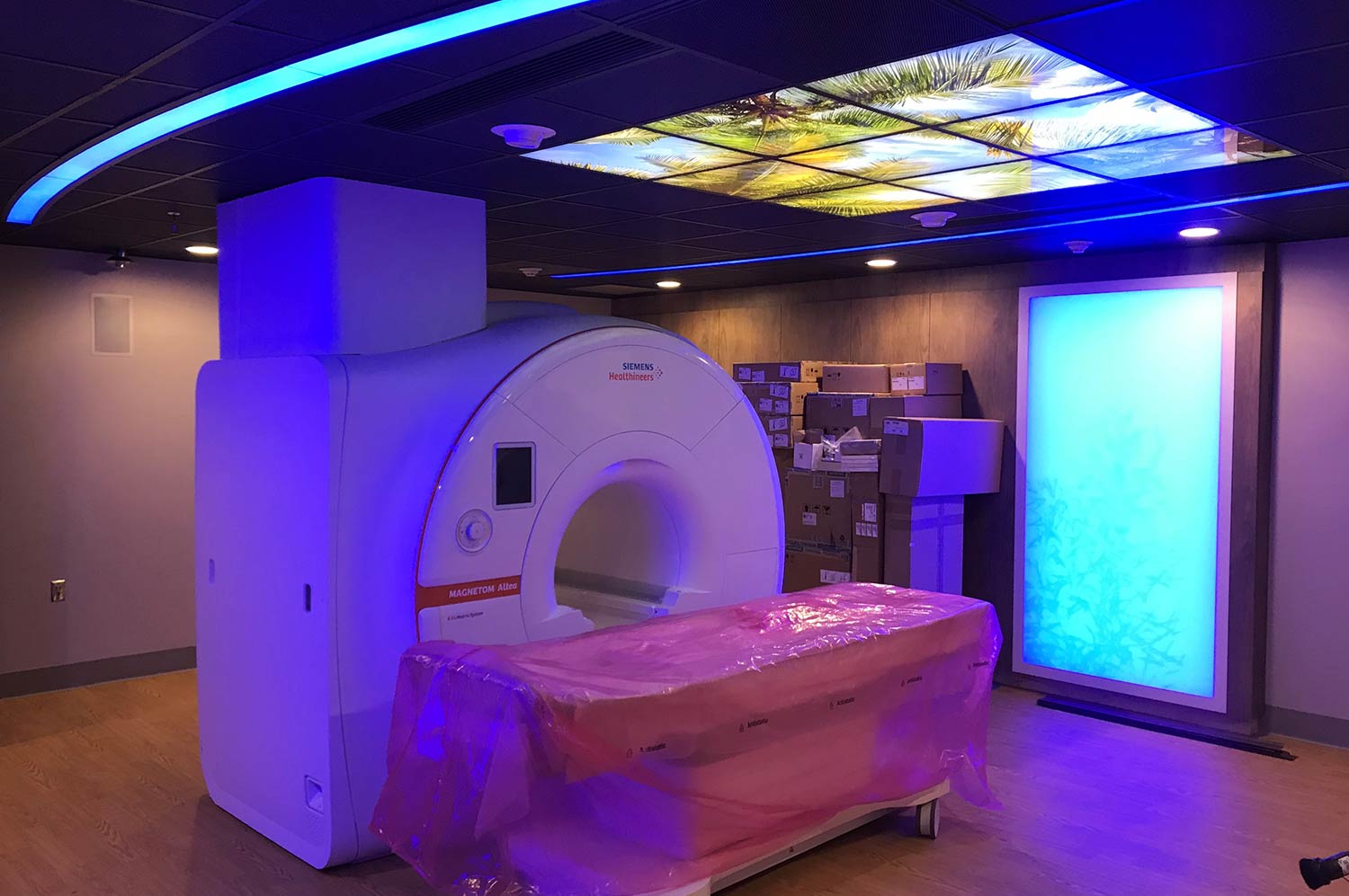 MRI Room with Nice Lights — Lehigh Valley, PA — Valley Builders LLC