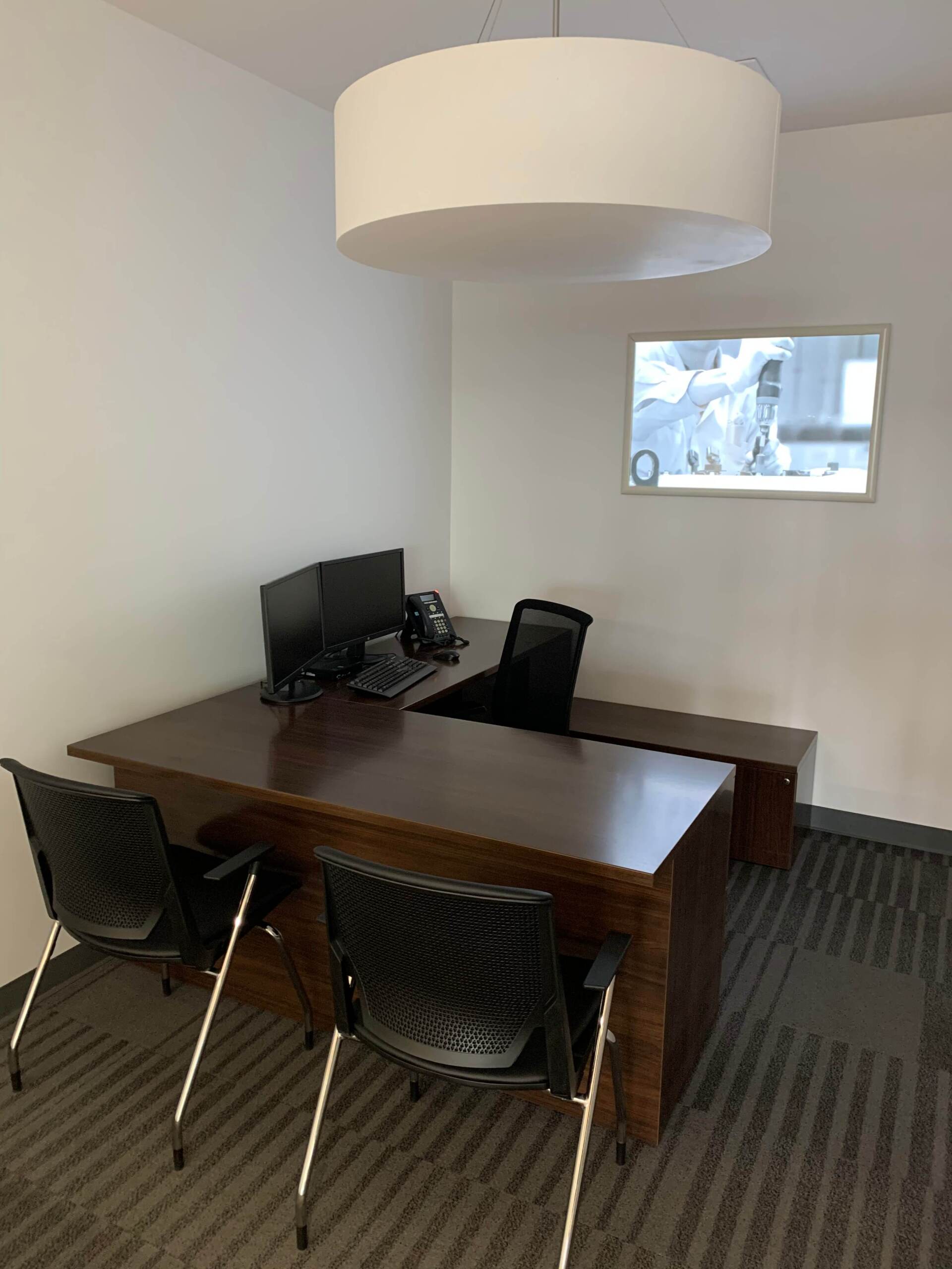 Inside of the mazda dealership office — Lehigh Valley, PA — Valley Builders LLC