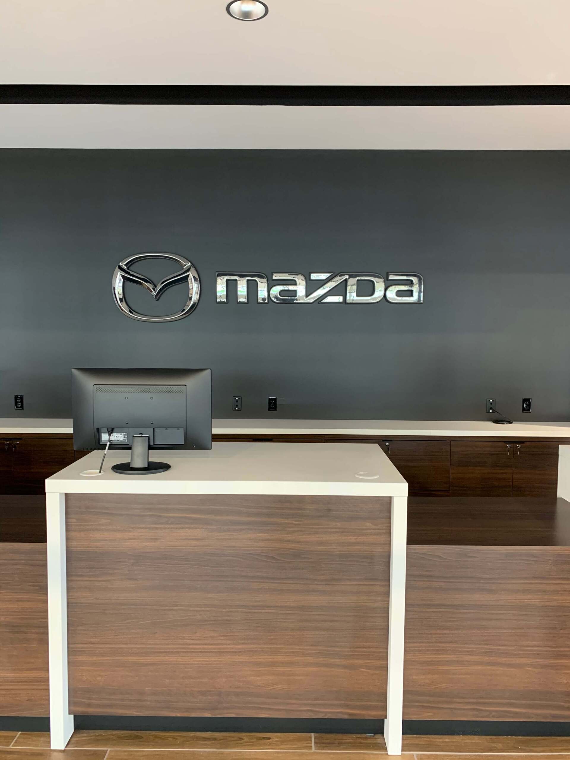 Mazda center receiving area — Lehigh Valley, PA — Valley Builders LLC