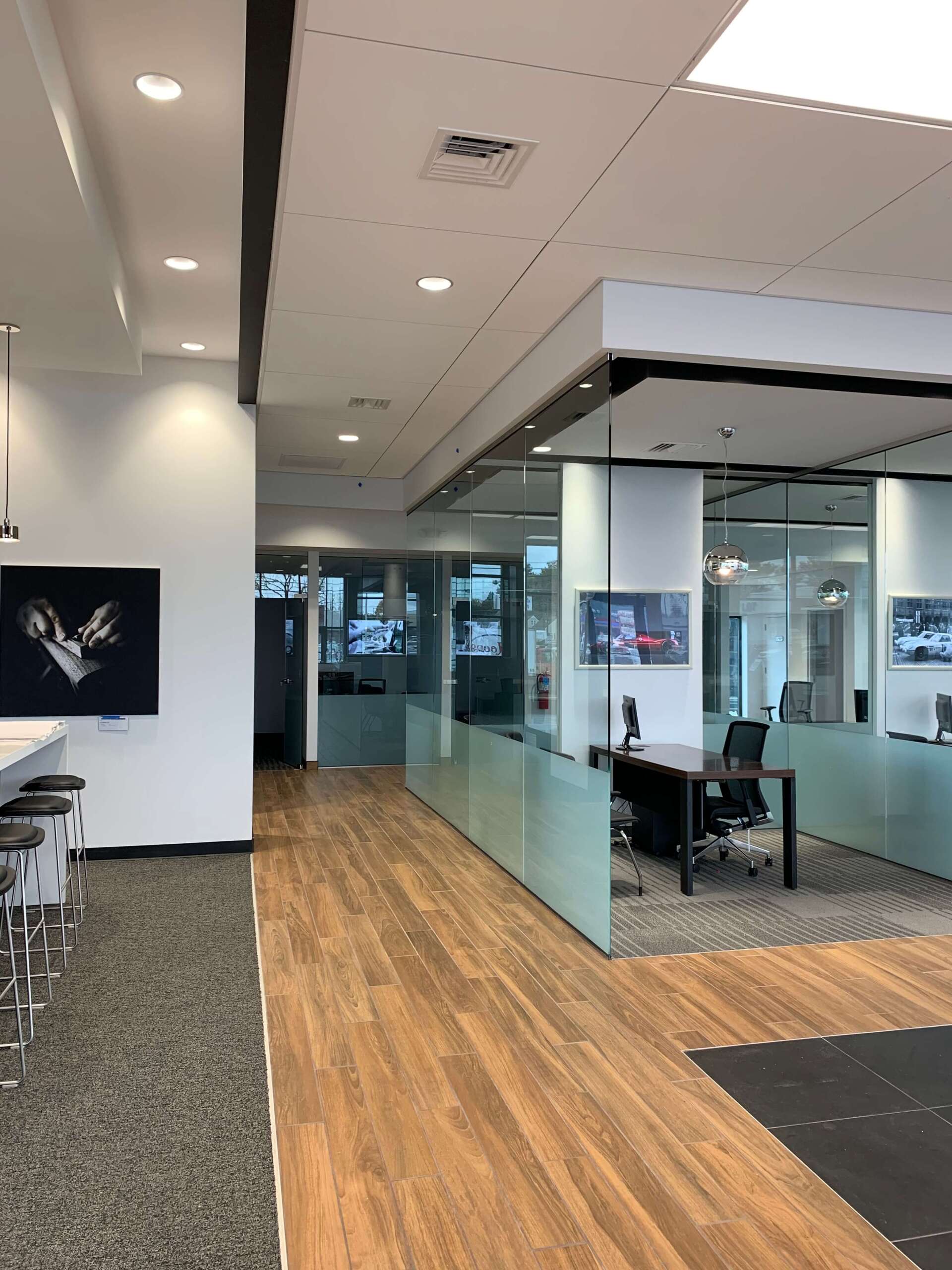 Inside the mazda center — Lehigh Valley, PA — Valley Builders LLC