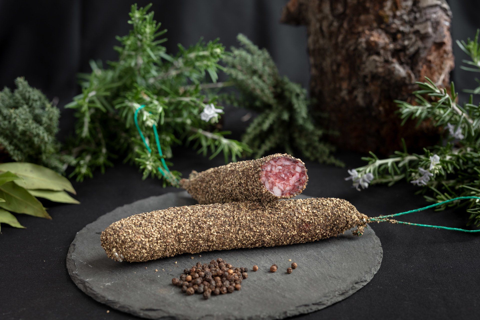 saucisson au poivre