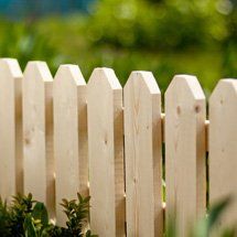Timber fencing