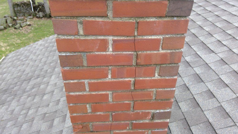 cracked chimney