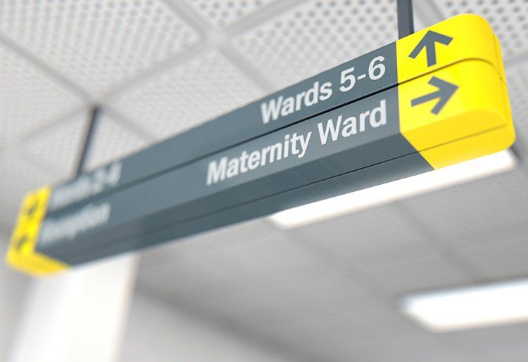 Hospital Signage — Marietta GA — Quantum Installation Group