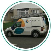 A Wilson Decorators van