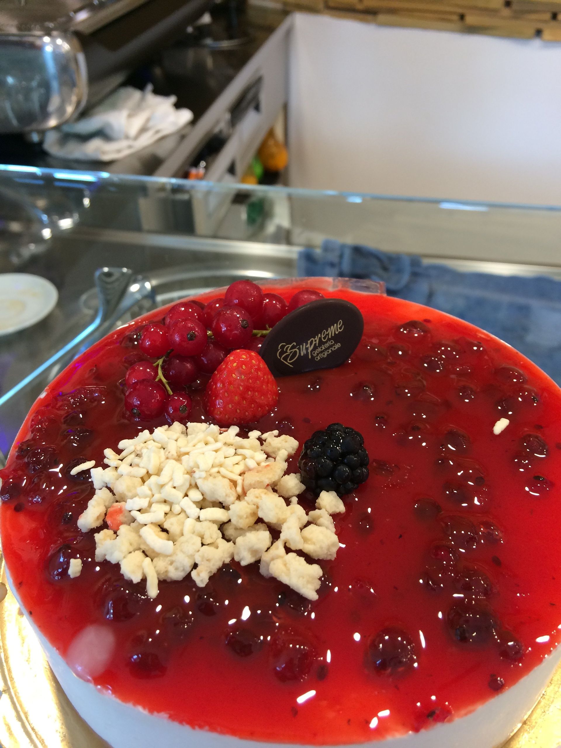 Torta ai frutti di bosco