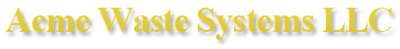 Acme Waste Systems