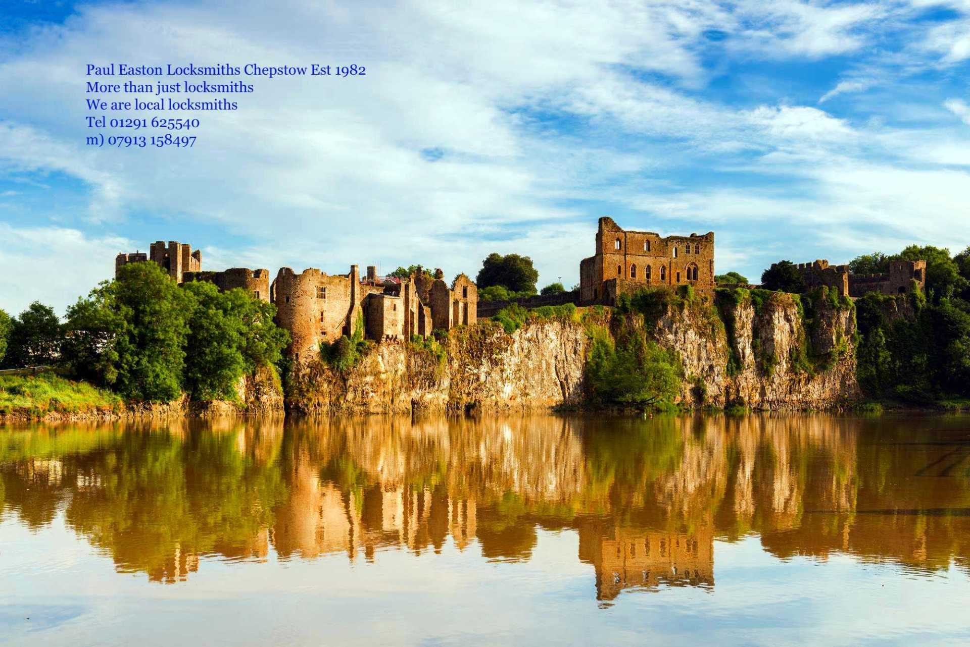 Chepstow Castle paul easton locksmiths google business advert photograph
