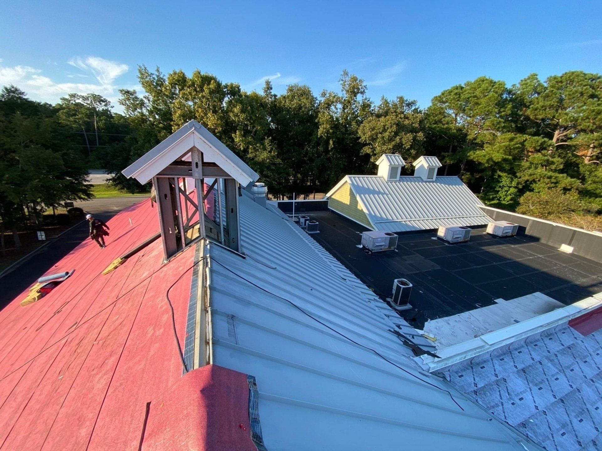Ongoing Roofing Work 