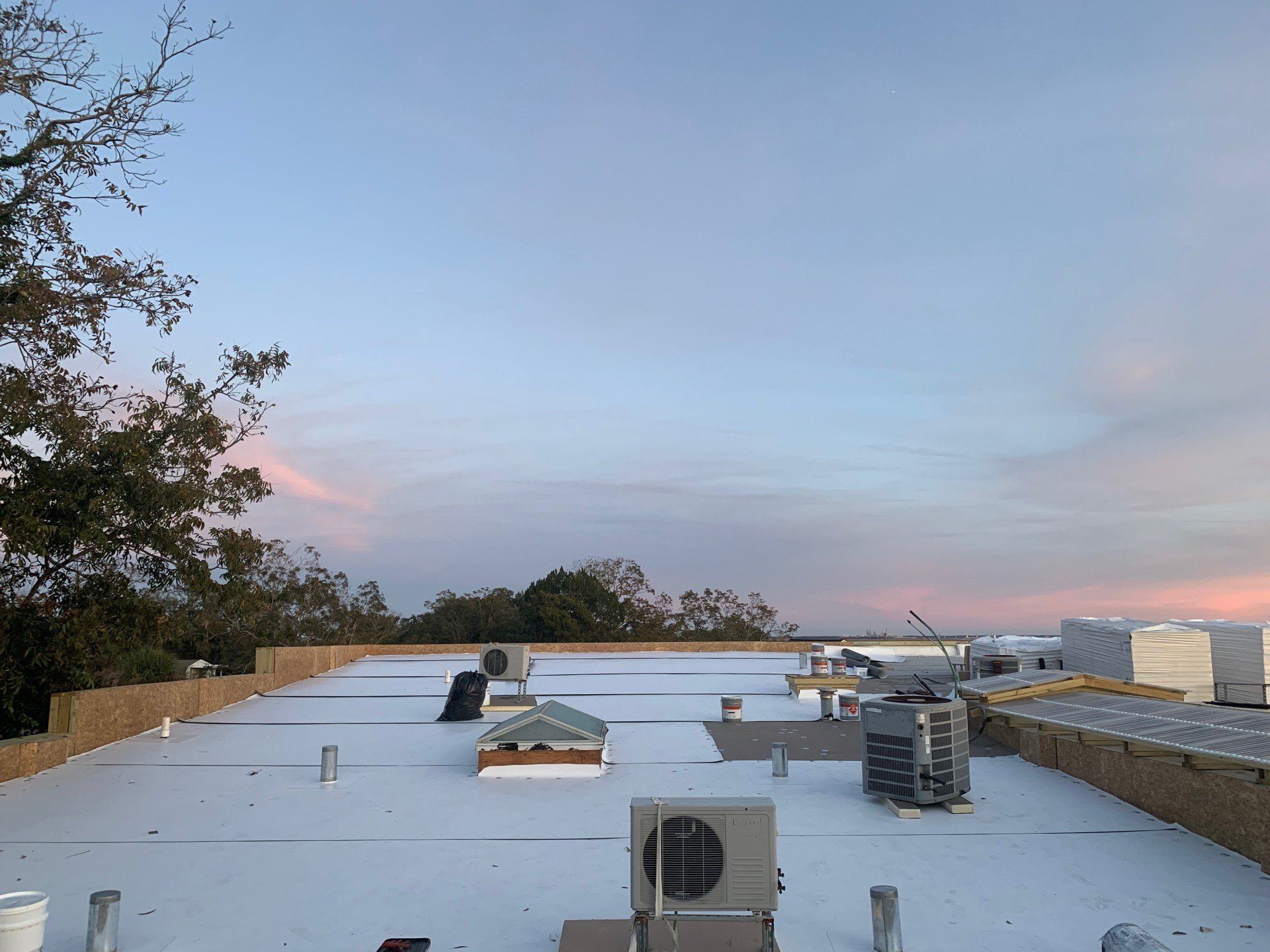 Flat Roof View