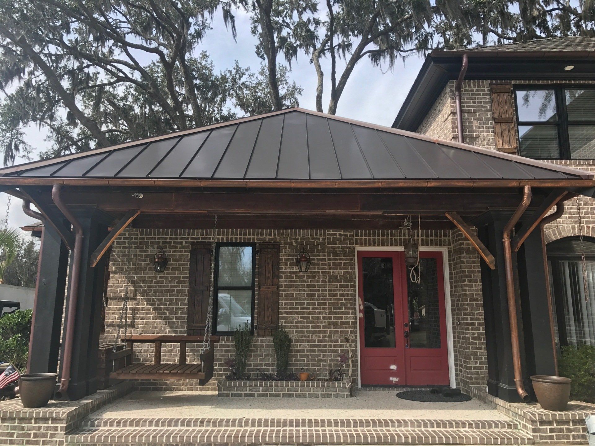 Brick Home Roof