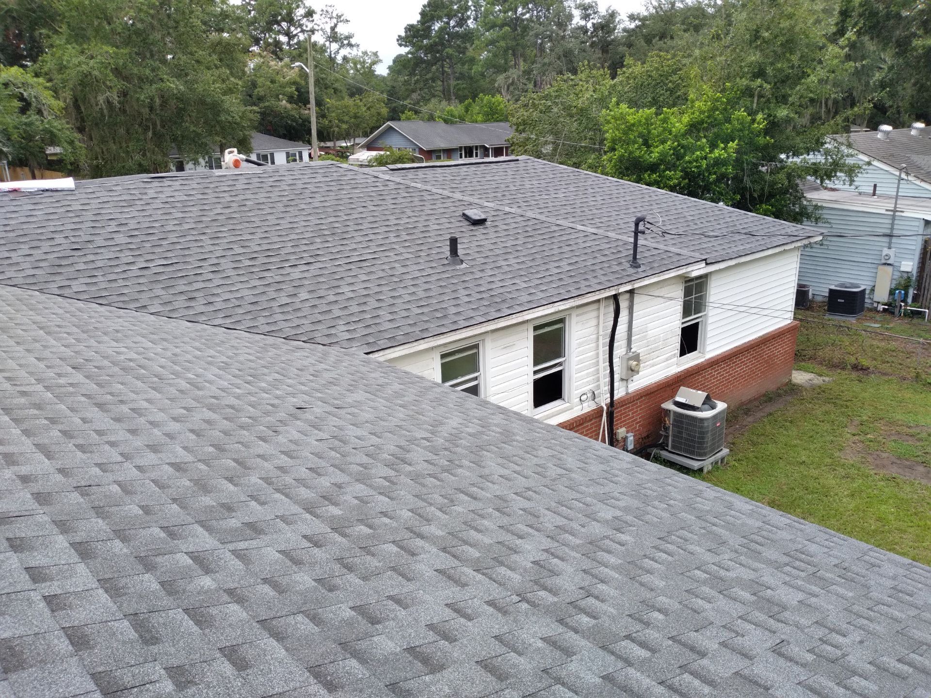 Gray Shingled Roof