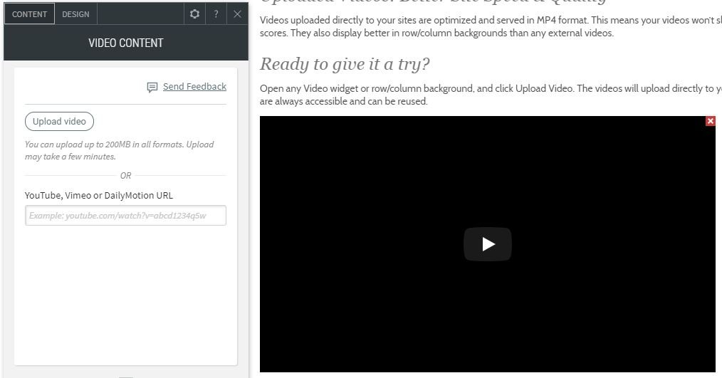 The video widget on NEKO 360
