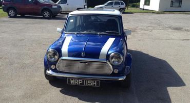 MOT done on a car