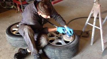 Mechanic at work